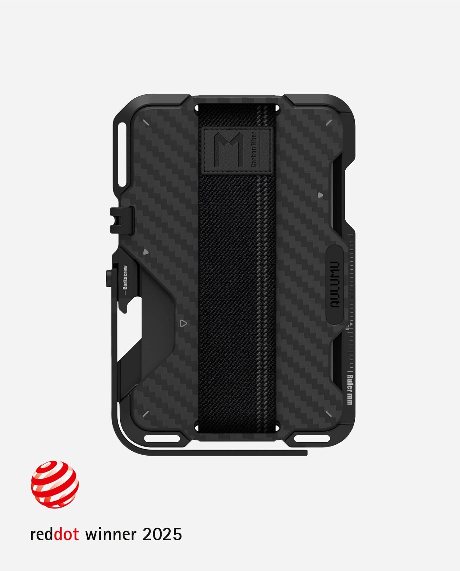 G03 MULTI-TOOL MAGNETIC METAL WALLET | CARBON FIBER COVER thumbnail 1